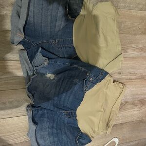 Denim Shorts maternity